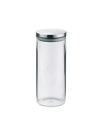 KELA | Boîte de conservation BAKER 1,3l verre / acier inoxydable | 